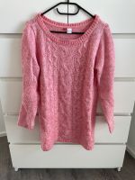 Pinker Wollpullover mit Zopfmuster Niedersachsen - Salzhemmendorf Vorschau