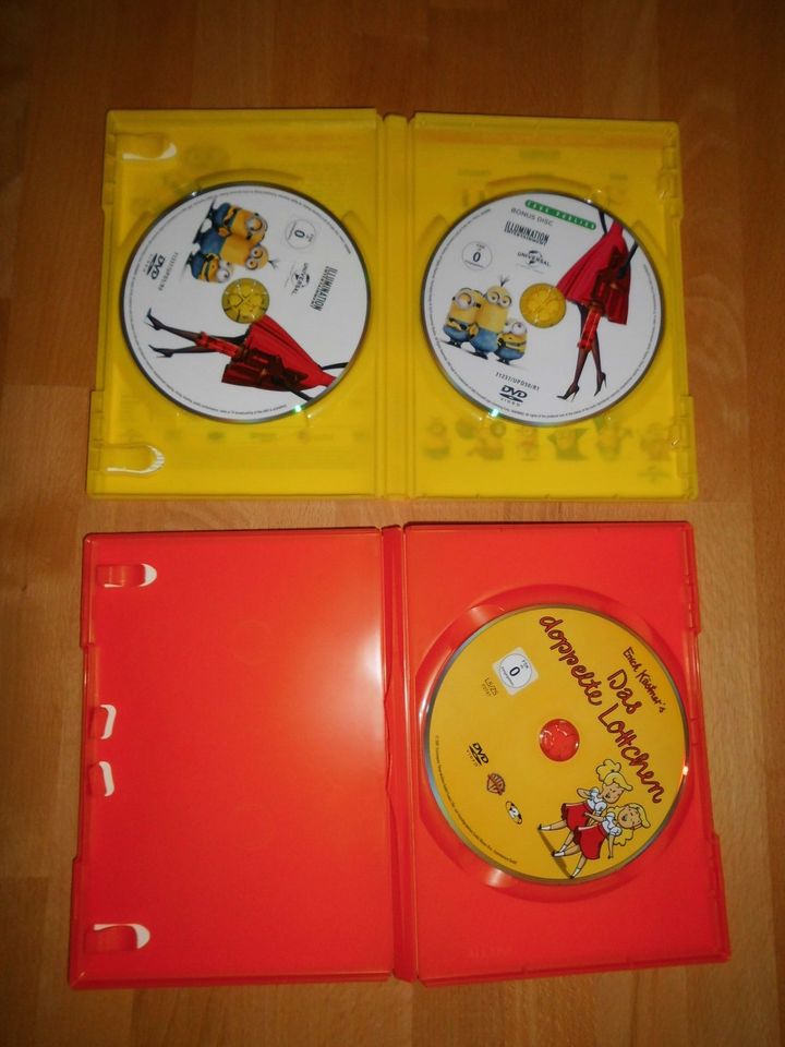 5 verschiedene Kinder DVDs -Schlümpfe, 5Freunde, Minions,... in Bielefeld