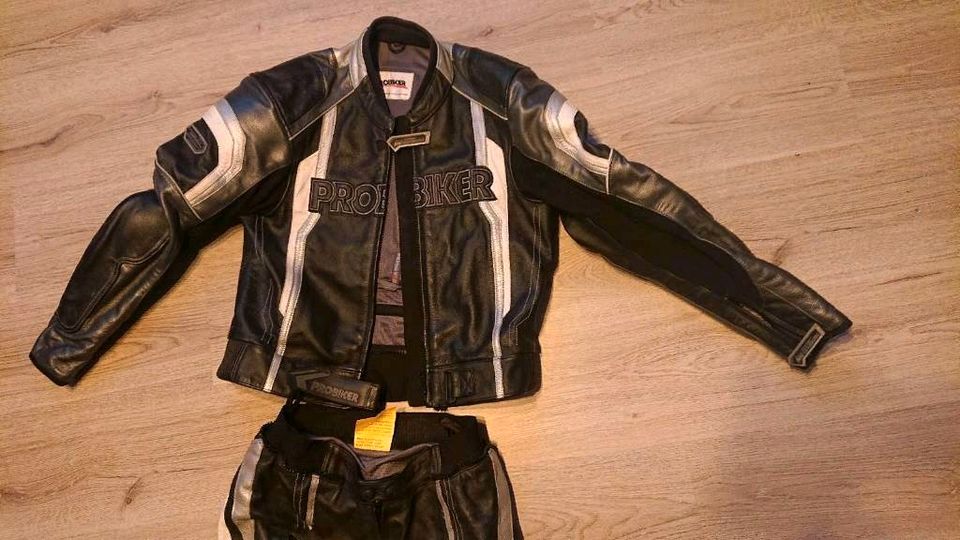 Pro Biker Lederkombi Motorrad M/L Gr. 50 in Kalletal