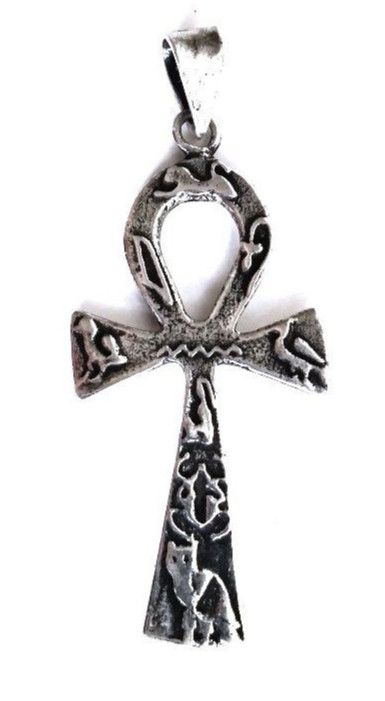 Ankh Kreuz Ägypten Symbol Ketten Anhänger 925er Silber Schmuck in Berlin