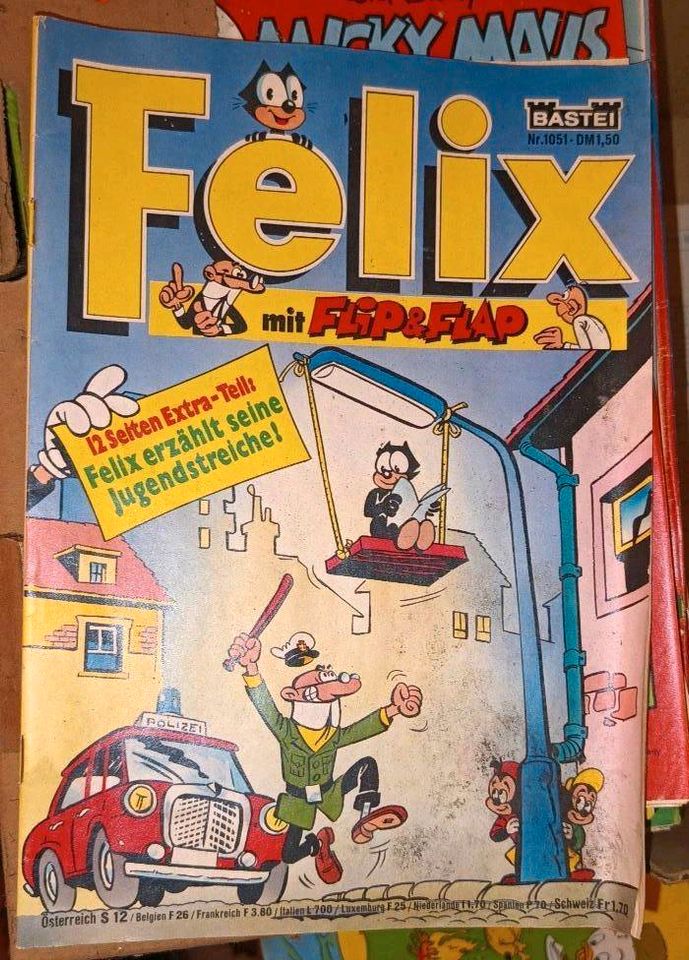 Micky Maus Donald Sigurd Fix Foxi - 1960 Falk Liste Sammlung in Landau in der Pfalz