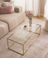 Westwing Couchtisch Glas Gold Hessen - Haiger Vorschau