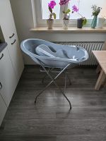 Baby Badewanne mit Gestell und Sitz in grau Bayern - Roth Vorschau