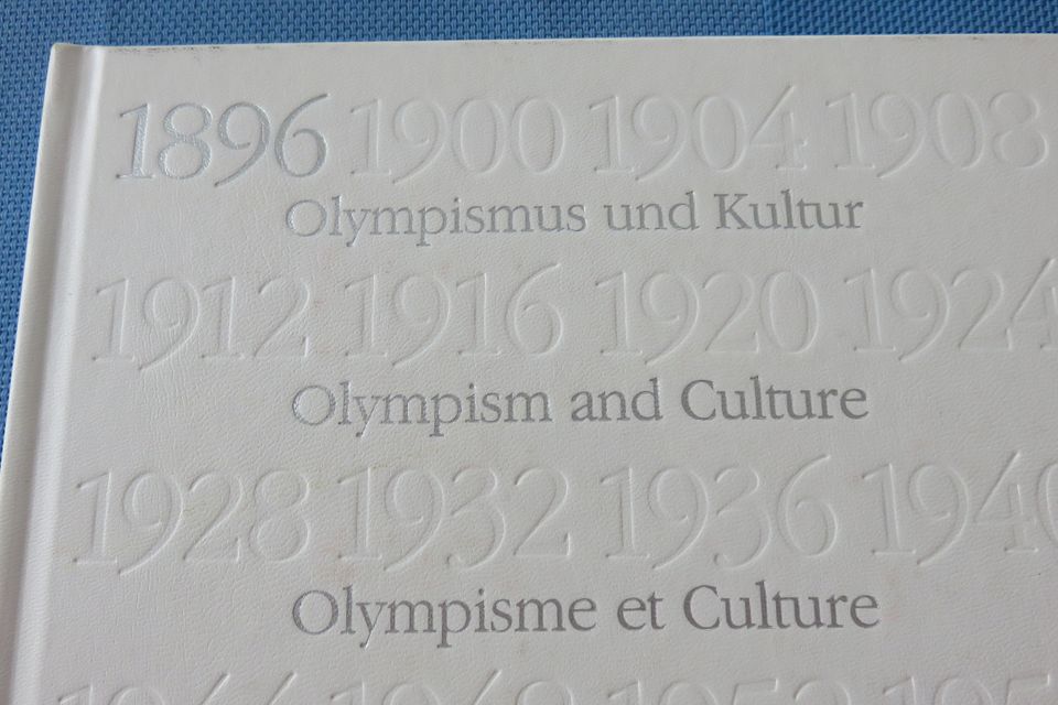 Buch Olympiade Olympus und Kultur von 1996 in Johanniskirchen