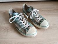 Chucks, Converse Allstar, Gr. 8 (41), blau/kariert Niedersachsen - Georgsmarienhütte Vorschau