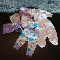 Babykleidung Set, Wickelbodies, Hose, Strampler, handmade, Gr. 56 Bayern - Pommersfelden Vorschau