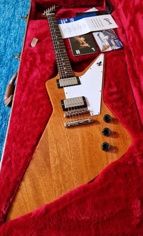 Gibson EXPLORER Antique Natural DSX18ANNH1 custom Kloppmann 57 in Hamburg