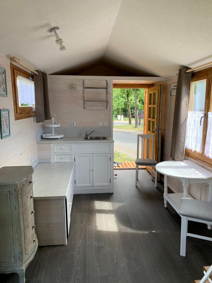 Tiny House auf Rädern neu und fertig, Ausstellungsstück in Bremen