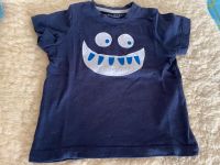 Esprit T-Shirt Monster-Gesicht Gr. 80 blau Hessen - Schwalmstadt Vorschau