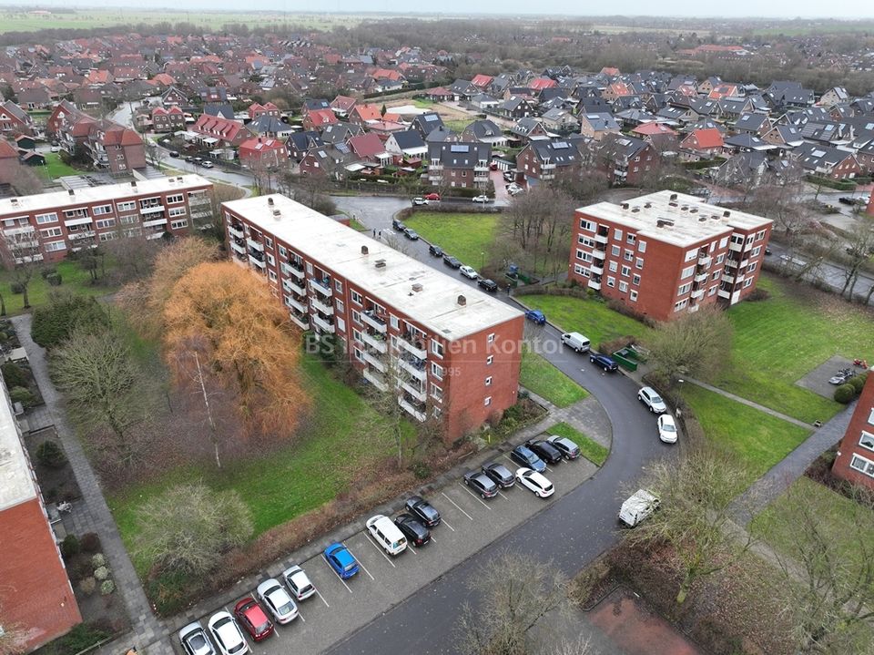 Larrelt! Großzügige Eigentumswohnung im EG Links mit 4ZKB mit Balkon! in Emden