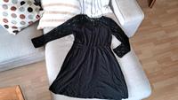 Bonprix Kleid 42 Viskose schwarz Spitze Bremen - Neustadt Vorschau