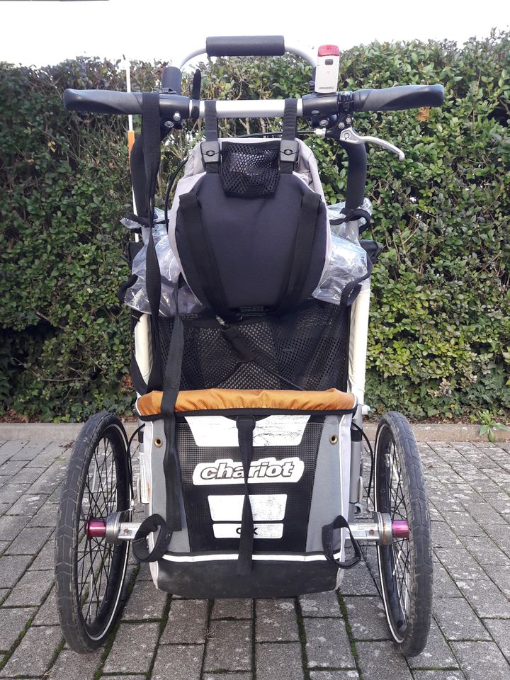 Chariot Thule CX  Einsitzer Kinderwagen Fahrradanhänger Fahrrad in Edingen-Neckarhausen