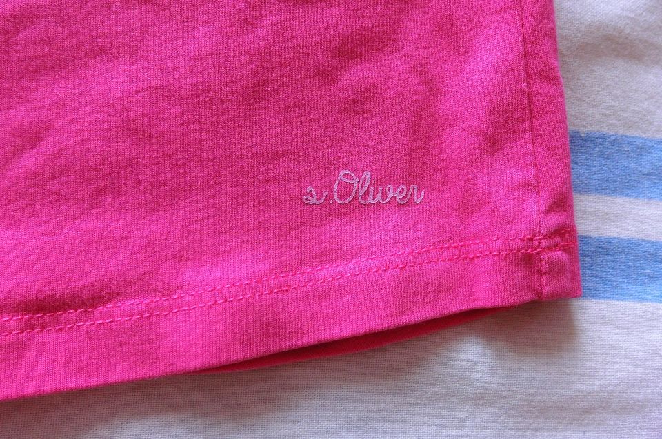 ♥ Gr 110 116 s.Oliver Tanktop Top pink Unterhemd Shirt ♥ in Wangen im Allgäu