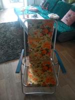 DDR Blumen mustr klappstuhl Leipzig - Kleinzschocher Vorschau
