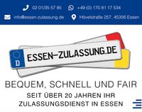 Kfz Kennzeichen, Autokennzeichen, Autoschilder, Wunschkennzeichen Essen-Borbeck - Bochold Vorschau