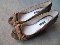 Mega BUGATTI Peeptoe Leder-Pumps gr40 Rauleder - wie neu Bayern - Bad Wörishofen Vorschau