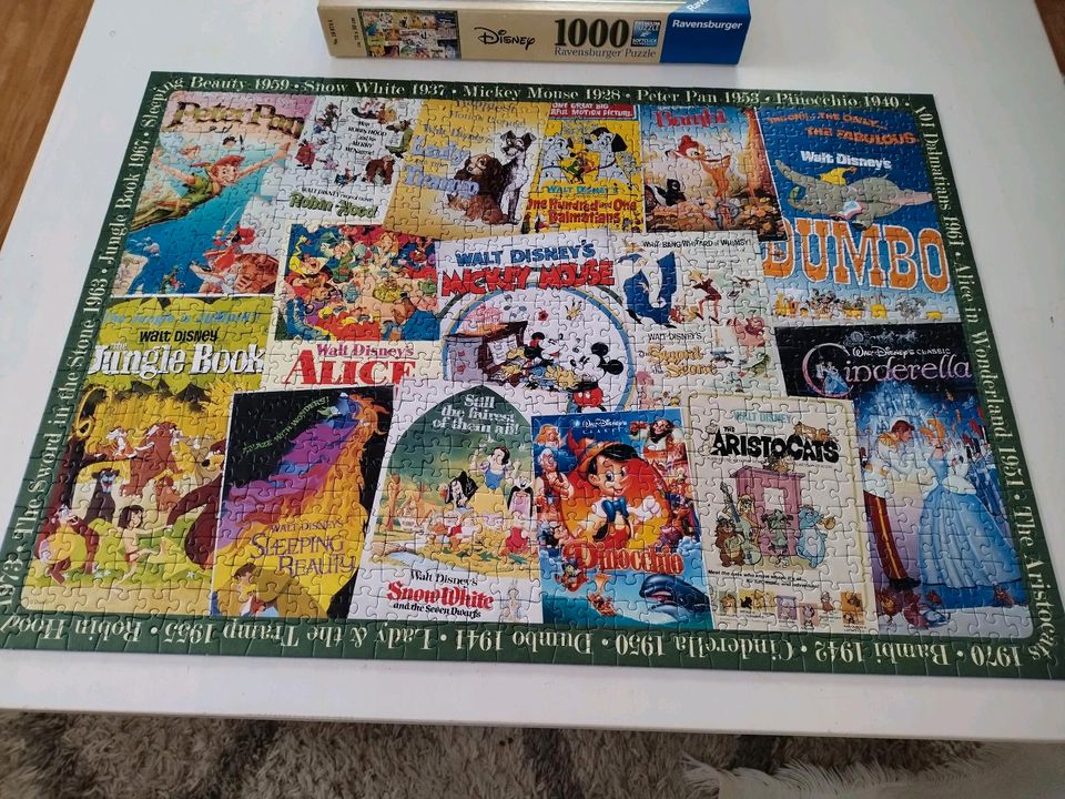 Ravensburger 1000 Disney "Vintage Poster" zu verkaufen in Dresden