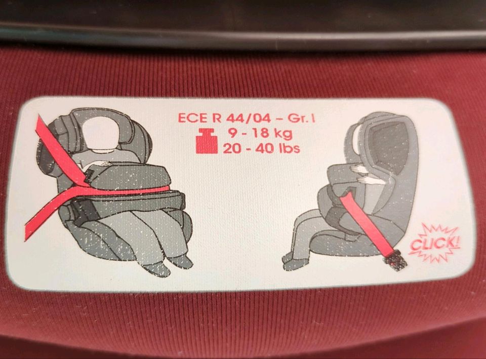 Cybex Juno 2-Fix Gold (Isofix) Kindersitz für Auto in Mauer