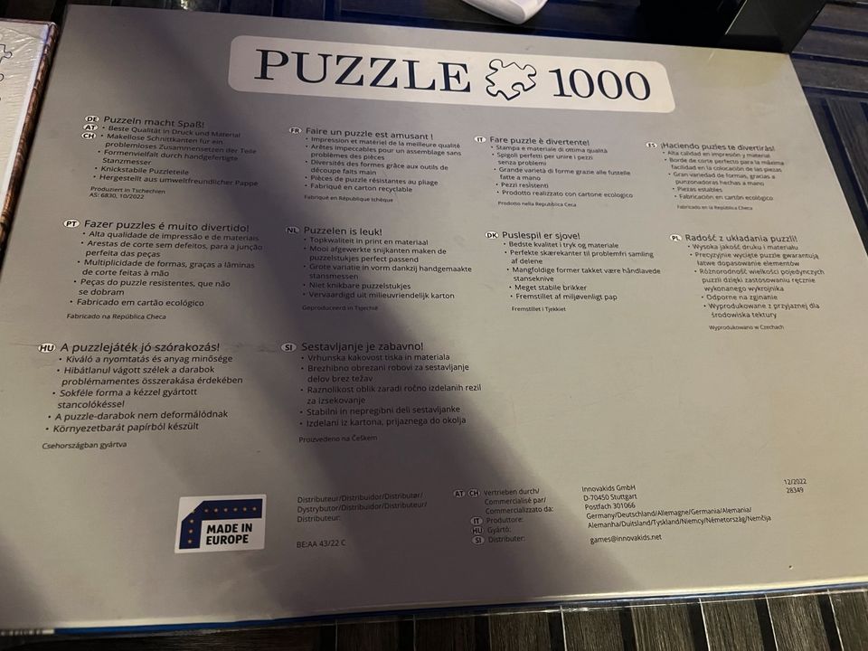 2 England Puzzle original verpackt in Mönchengladbach