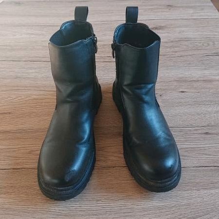 Schuhe°Stiefel°Chelsea Boots°gefüttert°Gr. 37°Nelli Blu°Mädchen in Wächtersbach