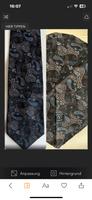 Valentino Set Krawatte Einstecktuch Seide Paisley blau wie NEU Nordrhein-Westfalen - Mülheim (Ruhr) Vorschau