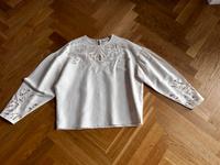 & Other Stories oversize Leinen Bluse mit Spitze 42 Puder Nude Westerwaldkreis - Luckenbach Vorschau