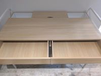 TOP Schreibtisch Homeoffice Tisch weiß mit Holzoptik NEU Sachsen-Anhalt - Halberstadt Vorschau