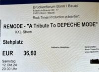 2 Karten REMODE A Tribute to Depeche Mode 12. Okt Bonn Nordrhein-Westfalen - Alfter Vorschau