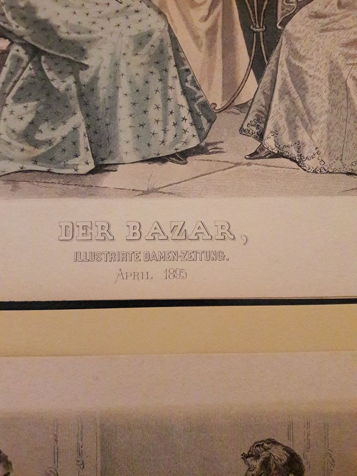 Kunstdruck der Basar in Frankenthal (Pfalz)