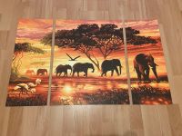 Wandbild Malen nach Zahlen Schipper Triptychon Elefanten 50 x 80 Nordrhein-Westfalen - Mönchengladbach Vorschau