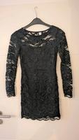 Kleid / Schwarzes kurzes Kleid mit Spitze Nordrhein-Westfalen - Alpen Vorschau