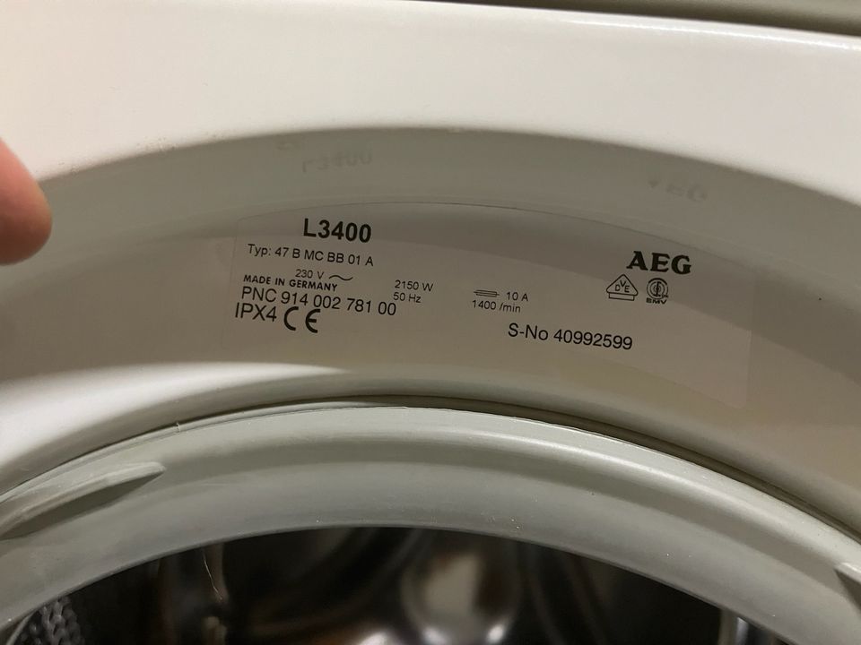 AEG, Waschmaschine lavamat 3400 in Bielefeld