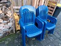 6 hochwertige Kunststoff Stühle zuzüglich Kissen Niedersachsen - Langelsheim Vorschau