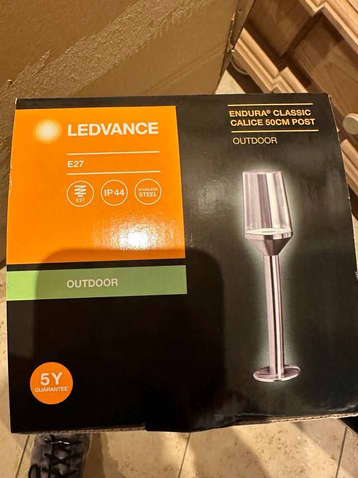 2x Ledvance Endura Calice 50cm  E27 Edelstahl Aussenlampe in Ingolstadt