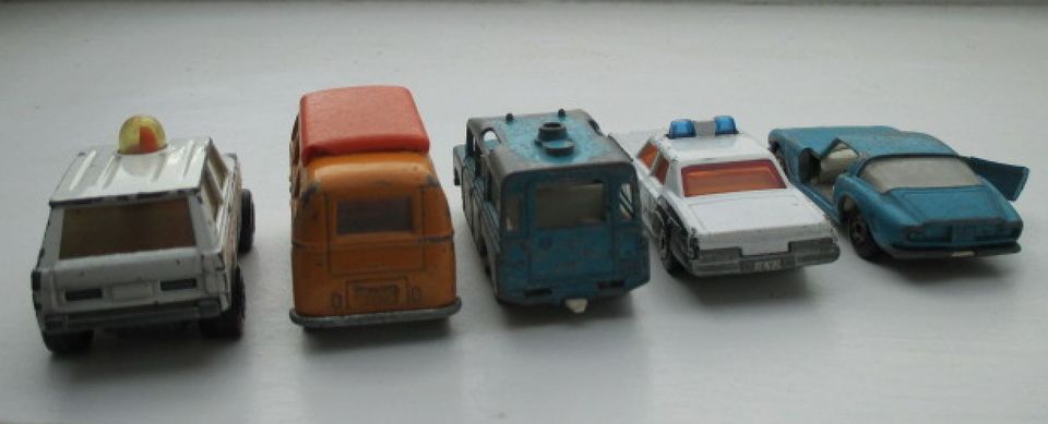 Spielzeugautos Modellautos Matchbox 60er bis 80er Jahre in Schacht-Audorf