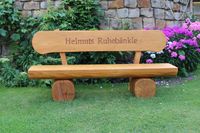 Gartenbank aus Lärche. Holzbank. Jubiläumsgeschenk. Niedersachsen - Steyerberg Vorschau