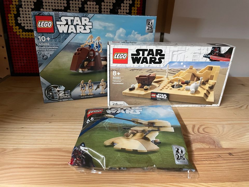 Lego 40686,40451,30680 Star Wars neu versiegelt Sammlung in Kerpen
