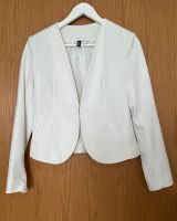 Blazer kurz H&M weiß Gr. S/36 Baden-Württemberg - Friedrichshafen Vorschau