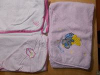 2x Frottee Badetücher Babys 80x80 YSL + rosa mit Maus Hessen - Dieburg Vorschau