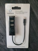 3 Port USB 2.0 Hub mit Speicherkartenleser von renkforce Baden-Württemberg - Mannheim Vorschau