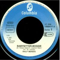 Single Vinyl / Ralf Bendix,Babysitter-Boogie/Sonne Mond &St. 1961 Nordfriesland - Garding Vorschau