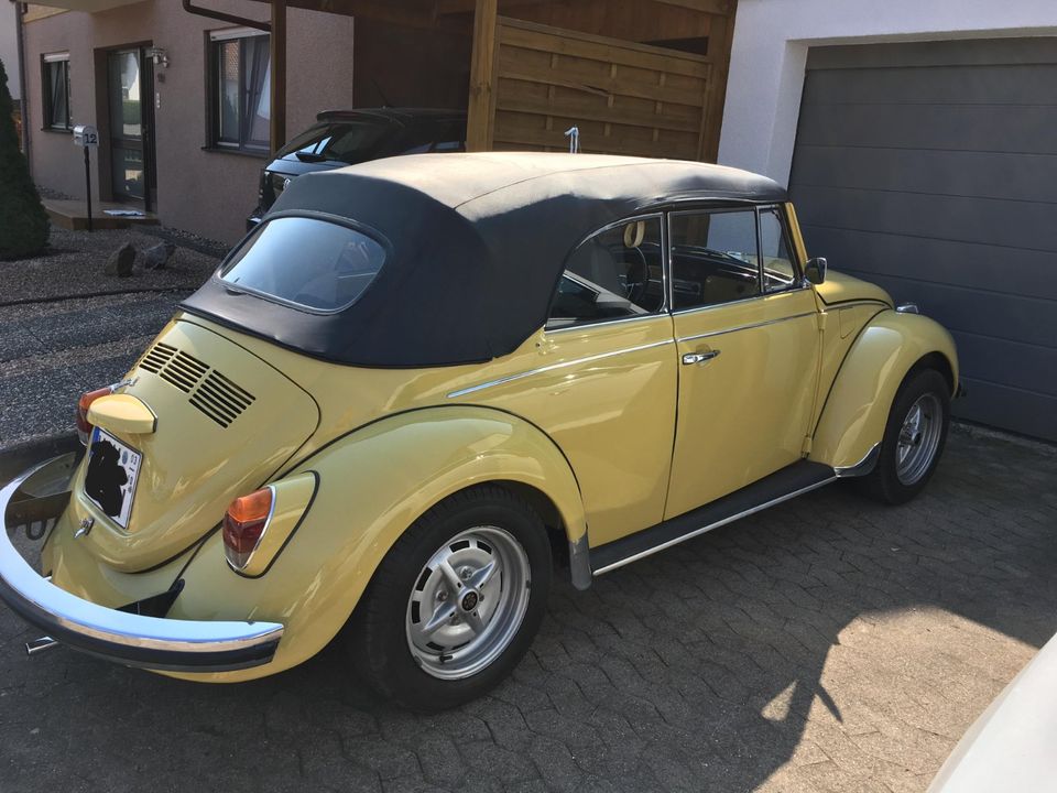 VW Käfer 1302 L Cabrio - HU neu in Bexbach