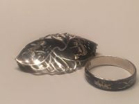 925er Ring  Brosche Siam Silber Set Nordrhein-Westfalen - Attendorn Vorschau