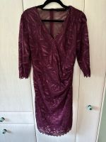 Vera Mont Spitzenkleid Cocktailkleid Etuikleid Strecht bordeauxe Kr. München - Feldkirchen Vorschau