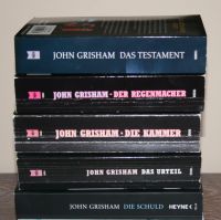 John Grisham + 5 Taschenbücher + Das Testament, die Kammer etc Nordrhein-Westfalen - Bocholt Vorschau