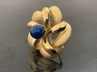 Vintage Gold 585 Lapis Lazuli Brosche Nordrhein-Westfalen - Hagen Vorschau