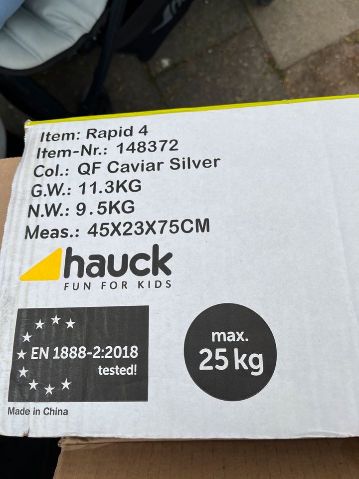 Hauck Buggy Rapid 4 bis 25 kg. in Köln