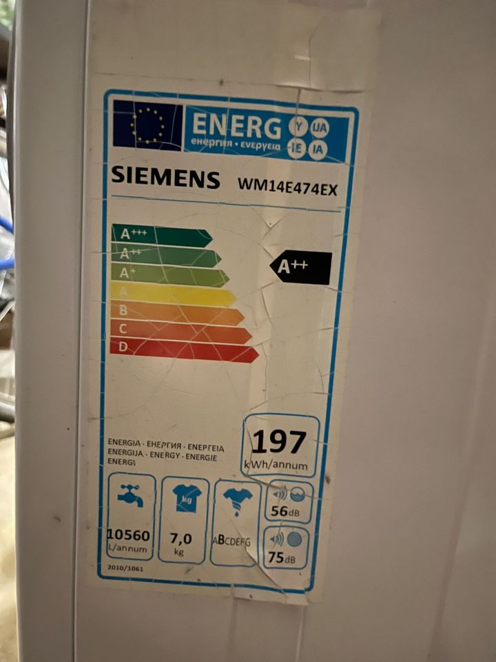 Siemens Waschmaschine 7kg in Dortmund