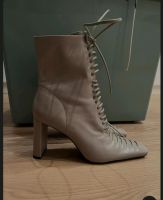 Zara Lederstiefel Boots Schuhe gr.36-37 grau mango H&M Nordrhein-Westfalen - Marl Vorschau