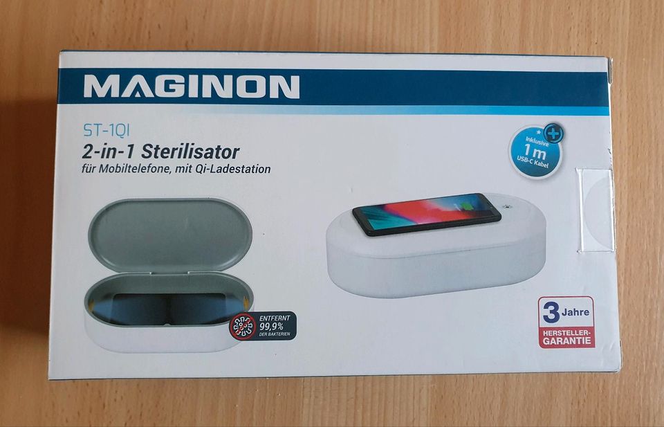 2 in 1 Sterilisator für  Mobiltelefone in Lotte